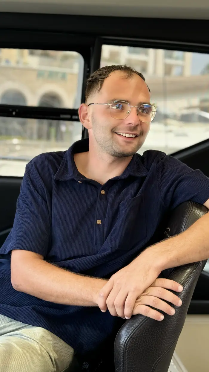 Anestis Tsamouridis, yacht broker based in Limassol, Cyprus